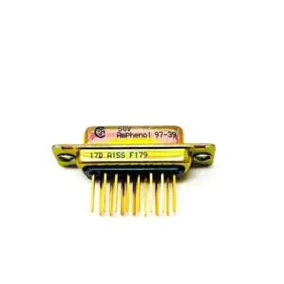 Amphenol 17-DA15S-F179 D-Sub Connector 15 Position Female Receptacle - Image 1 of 4