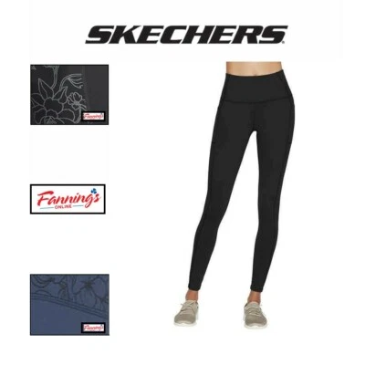 Legging de cintura alta Skechers GOWALK para dama - I31 Foto 1 de 4