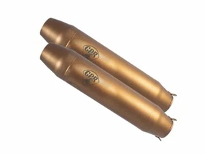 Bmw R 65 ls 1981-1985 GPR Deeptone Bronze Cafe Racer Double universal silencer - Picture 1 of 3