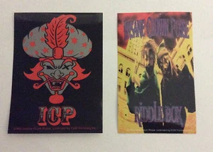 INSANE CLOWN POSSE 2-Pack of Stickers Milenko & Riddle Box NEW OFFICIAL MERCH - Bild 1 von 1