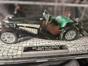 Minichamps 1931 BUGATTI TYPE 54 ROADSTER #0205 of #1002 1:24 Scale Inv. #0136 - Picture 1 of 6