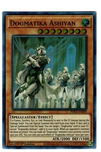 Yugioh- 1X Dogmatika Ashiyan - Ultra Rare - 1st Edition - PHRA-EN009 - Near Mint - Picture 1 of 1