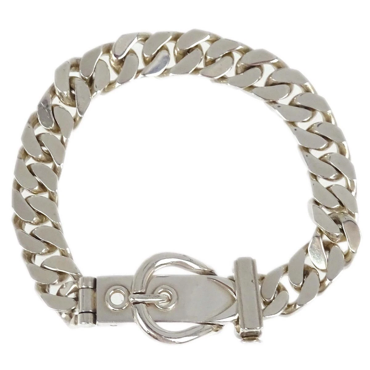 HERMÈS Silver Chain Fashion Bracelets for sale | eBay