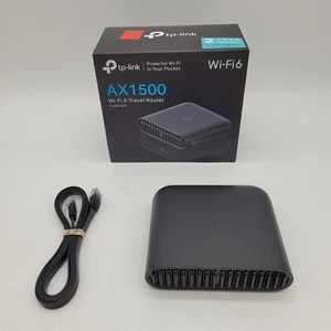 TP-Link Ultra-Portable Wi-Fi 6 AX1500 Travel Router | Easy Public WiFi Sharing - Picture 1 of 4