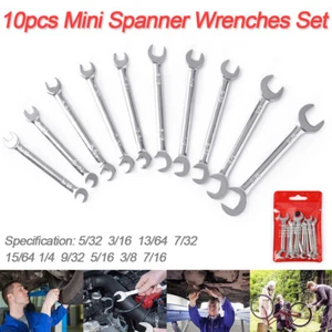 4.0-11mm Mini Spanners Mini Small Combination Wrench Set Model Makers 10pc - Picture 1 of 7