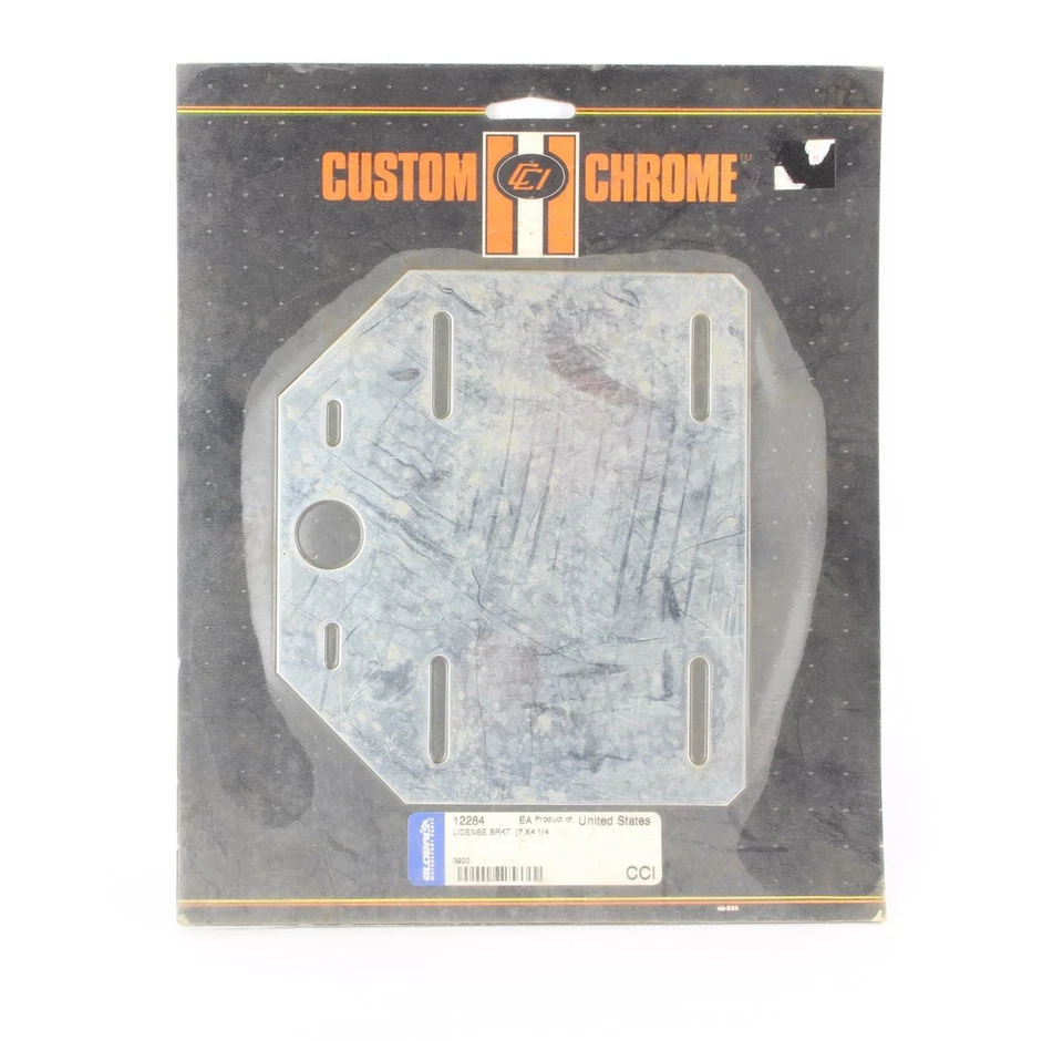 Custom Chrome Harley-Davidson License Plate Mount Bracket 12284 2688 - Изображение 1 из 3