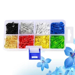 400 Pcs/Box Safety Pin Combination Miss Assorted Needles Accessories - Picture 1 of 11