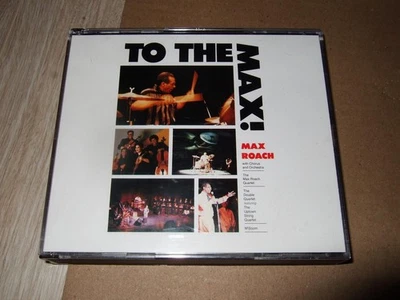 MAX ROACH : TO THE MAX FIRST PFRESS 2CD BOX ENJA GERMANY - Bild 1 von 3