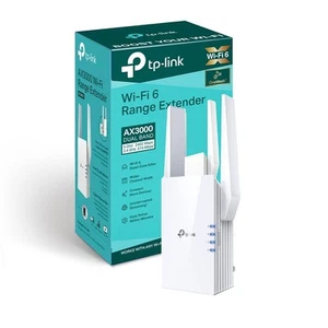 TP-Link AX3000 Dual Band Mesh Wi-Fi 6 Range Extender, Broadband/Wi-Fi Extender, - Bild 1 von 6