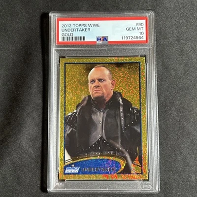 Topps WWE 2012 - Undertaker #90 Gold Foto 1 de 2