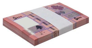 Lebanon 5000 Livres, 2021, P-91c, UNC X 100 PCS Bundle Pack - Picture 1 of 2