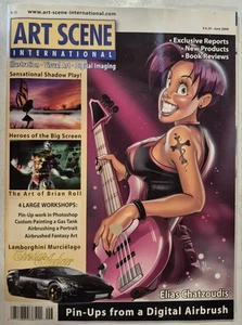 Art Instruction Magazine ART SCENE INTERNATIONAL From 2009 Good Condition GGA - Picture 1 of 3