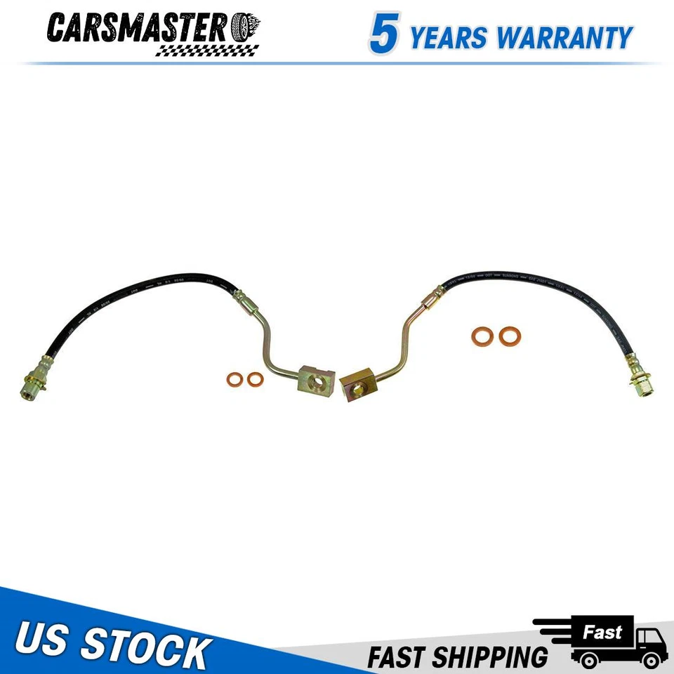 Manguera de freno delantera Dorman 2x para Ford Windstar 1995 1996 1997 1998 1999 3,8 L Foto 1 de 1