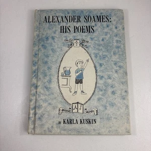 Alexander Soames: His Poems -Karla Kuskin 1962 Library Binding ExLib Vintage VGC - Bild 1 von 5