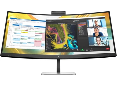 HP Series 5 Pro 34" WQHD Curved USB-C Conferencing Monitor – New - Image 1 of 4