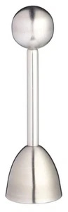 MasterClass Stainless Steel Egg Topper with Gentle Tug of Spring-loaded Knob - Picture 1 of 16