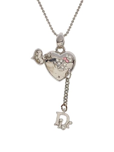 Collana Christian Dior motivo cuore SLV top donna