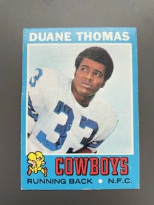 Topps Duane Thomas #65 Rookie RC 1971 - Imagen 1 de 2