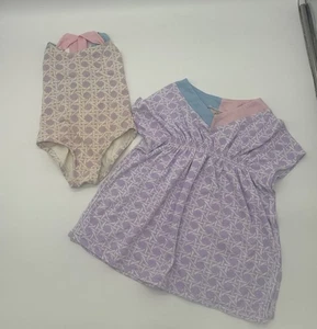 The Beaufort Bonnet Company One Piece Swimsuit 2T and Cover Up 3T - Picture 1 of 7