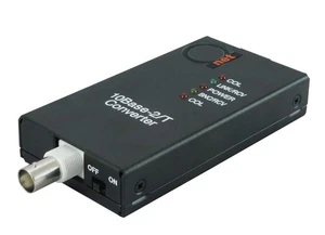 Convertidor de medios BNC coaxial Thinnet 10BaseT RJ45 UTP a 10Base2 | Adaptador Ethernet... - Imagen 1 de 6