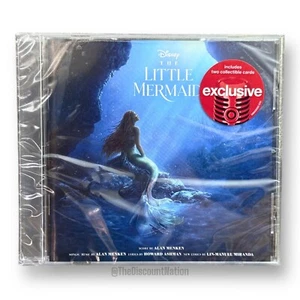 LITTLE MERMAID CD 2023 Soundtrack Target w/2 Collector Cards - Cracked Case - Picture 1 of 2