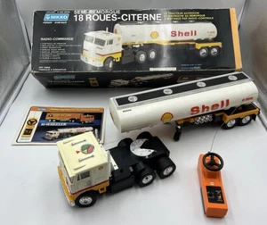 Nikko Camion Super Tanker Semi Remorque Radio Contrôle Échelle 1/25 RC Housse - Photo 1/23