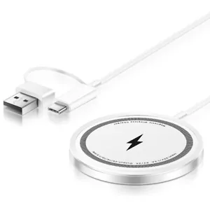 Magsafe Charger For iPhone 15 14 13 12 Pro Max Magnetic Fast Wireless Charger - Picture 1 of 12