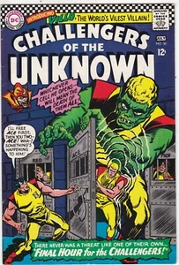 CHALLENGERS OF THE UNKNOWN #50 VG/FINE (DC, 1966) SILVER AGE - Picture 1 of 2