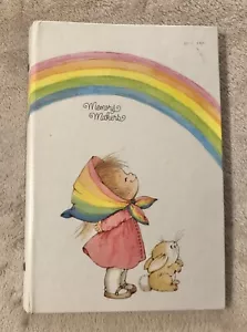 Vintage Hallmark MEMORY MAKER Fotoalbum Haube Mädchen Hase Regenbogen 72 Fotos - Bild 1 von 8