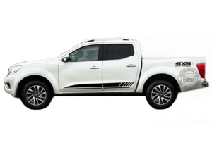 2 PCS Graphics Car Side Sticker Decal For Nissan Navara 4x4 Off Road Trunk Decal - Picture 1 of 3