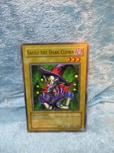 1996 YU-GI-OH! Trading Card #66602787 Saggi the Dark Clown - Picture 1 of 2