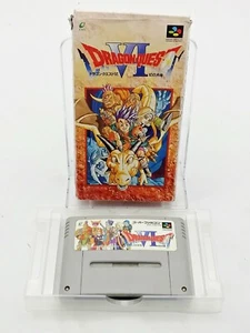 Nintendo Super Famicom Dragon Quest VI Japan DHL 1 week to USA - Picture 1 of 4