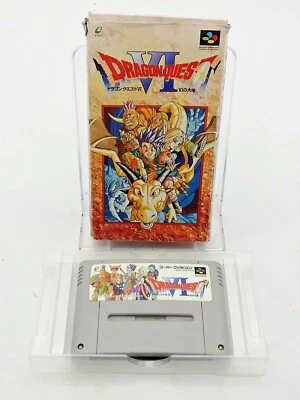 Nintendo Super Famicom Dragon Quest VI Japan DHL 1 week to USA - Image 1 of 4