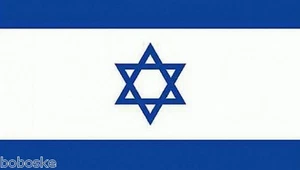 Flag Israeli New 100% Polyester- 150x90 CM - Picture 1 of 1