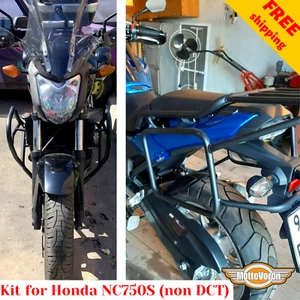For Honda NC750S Engine guard NC750SA Luggage rack system Crash bars, Kit - Picture 1 of 12