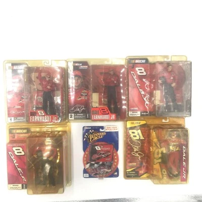 Figura de acción Dale Earnhardt Jr #8 6 piezas serie 1-3/McFarlane NASCAR 6,5 pulgadas Foto 1 de 4