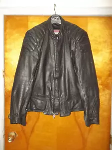 FIRSTGEAR ZIPS PERFORATED LEATHER MOTORCYCLE JACKET 46 TALL FG-46T jh - Bild 1 von 13
