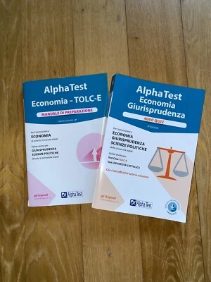 Alpha Test Economia TOLC-E. Manuale di Preparazione - Immagine 1 di 4