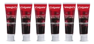 Pasta Dental Colgate Luminous White Carbón Activado x 90 g x 6 Stück - Bild 1 von 8
