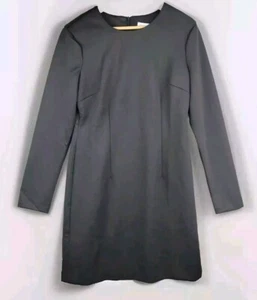 Vestido para mujer Calvin Klein talla 8 manga larga negro lápiz caprichoso nuevo con etiquetas - Imagen 1 de 12