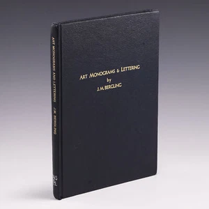 Art Monograms and Lettering: An 20th Ed by J. M. Bergling & V. C. Bergling - Picture 1 of 5