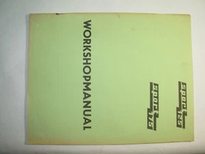 Jawa CZ Sport 125 Sport 175 Workshop Manual Book Type 476 and 477 OEM ORIGINAL - Picture 1 of 7