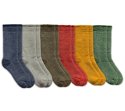 Jefferies Socks Kids Boys Girls 50% Merino Wool Cushion Outdoor Boot Socks 3PK - Image 1 of 4