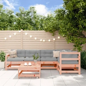 6-tlg. Garten-Lounge-Set Massivholz Douglasie - Bild 1 von 9