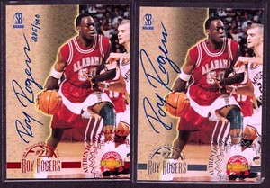 ROY ROGERS 1996 SCOREBOARD GOLD 285/400 AUTOGRAPH AUTO SIGNED ROOKIES GRIZZLIES