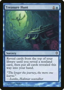 1x FOIL Treasure Hunt WWK #032 MTG Magic English casi nuevo/sin jugar tarjeta C común - Imagen 1 de 1