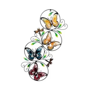 37 Inch metal butterfly Wall art 3d metal butterfly wall decor Outdoor/Indoor - Picture 1 of 8