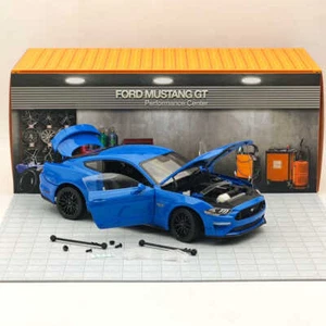 DM 1/18 Model Replicas Ford Mustang GT 2019 RHD Diecast Car Miniature Gifts Blue - Picture 1 of 18