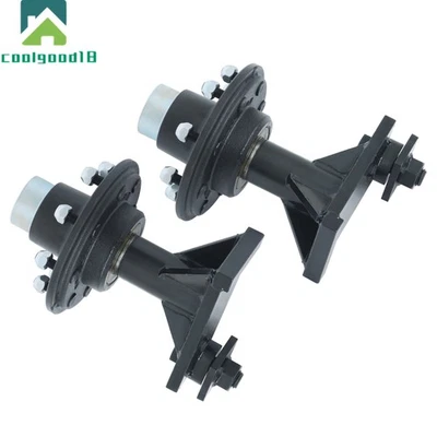 For Shipping Container Wheels (No Handle) 8x6.5 Bolt-On Spindle Kit - Image 1 of 4