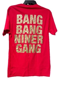 San Francisco 49ers T Shirt Small Short sleeve Adult 100% Cotton - Picture 1 of 4